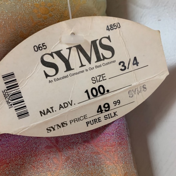 Barry Bricken 100% Silk Purple Gold Green Pants 4 - Picture 4 of 7